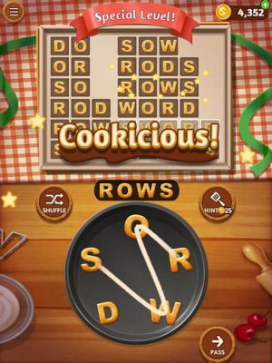 Word Cookies - Một Trò Chơi Xếp Hình Ngọt Ngào và Ghép Từ Thông Minh!